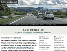 Tablet Screenshot of bilsemester.net